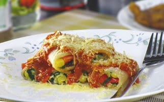 Guarguerones Doria Vegetarianos con Salsa de Tomates