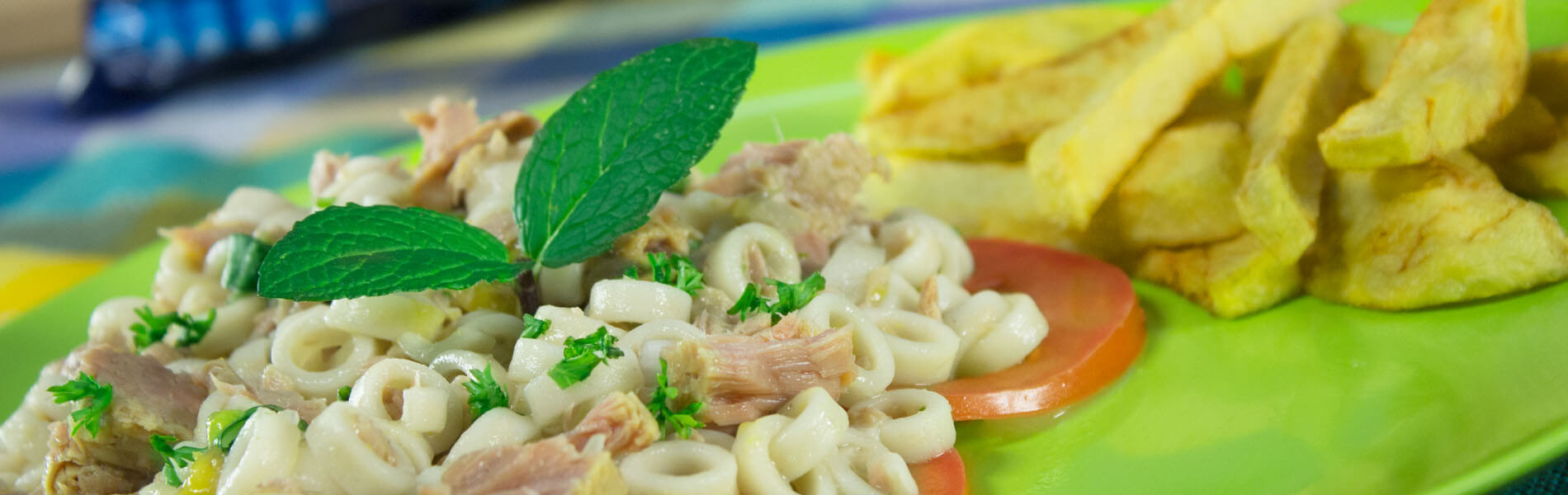 Ensalada de Argollitas Doria de Atún a las Hierbas