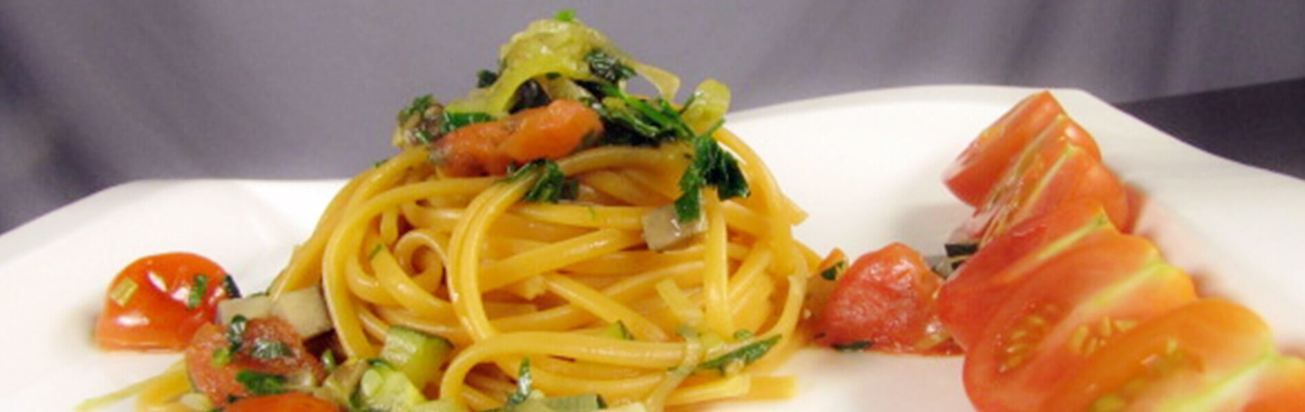 spaghetti doria con verduras